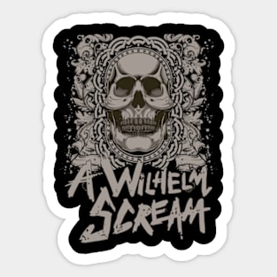 A Wilhelm Scream Skate Punk Sticker